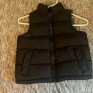Winter vest with pockets. Fleece lined.